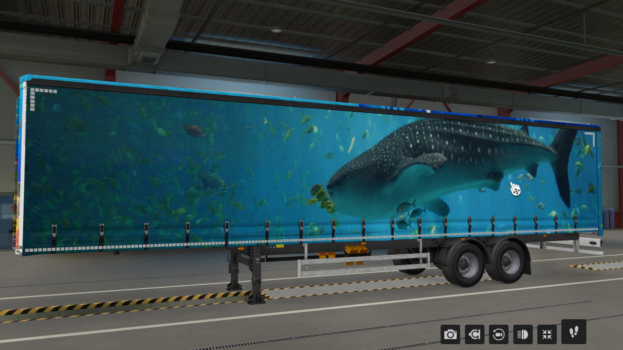 Marine Life Trailer Skin